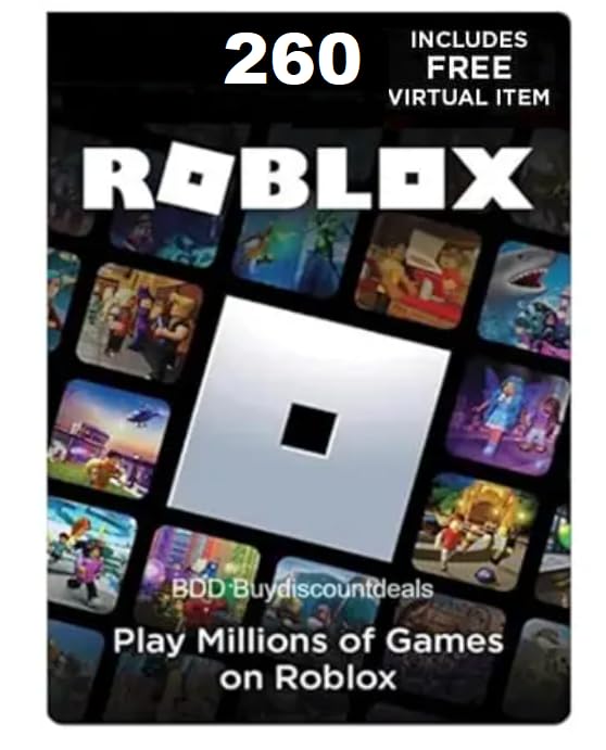 Roblox Code 250 Robux Code Only (Digital Code - Email Delivery Only)-image-4