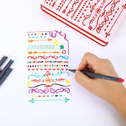 Ibayam 611 Journal Planner Pens Colored Pens Fine Point Markers Fine Tip Drawing Pens Fineliner Pen thumb #3