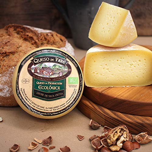 Quesos de Varé & El Astur Ecológicos | Lote Artesano Asturiano – Varé de Vaca (leche cruda) + El Astur (semicurado de vaca) – Copae Certificados