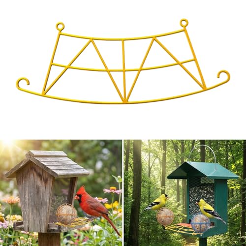 Dauerhafte Wetter- Vogelsitzstange Befestigung für Garten, Balkon, Hinterhof, Vogelausrüstung-2