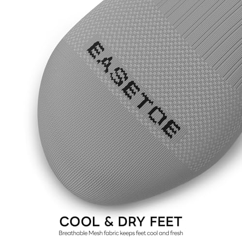 No Show Socks Womens, Premium Cotton Low Cut Non Slip Invisible Liner Socks 4/8 Pairs4