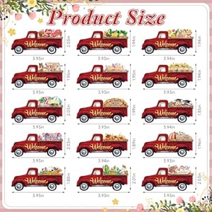 Holidaymagnetsseasonalwelcometruckrefrigeratormagnetswelcomefallautumnfridgemagnetthanksgivinghalloweenchristmasfarmhouseredtruckdecorforhomekitchengaragedishwashermagnetic Urban Country Home Decor Holiday magnets seasonal welcome truck refrigerator magnets welcome fall autumn fridge magnet thanksgiving halloween christmas farmhouse red truck decor for home kitchen garage dishwasher magnetic urban country home decor