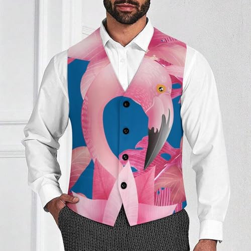 Men's Fruit Suit Vest Slim Fit Business Dress Vest Waistcoat for Wedding Party Casual Dress2