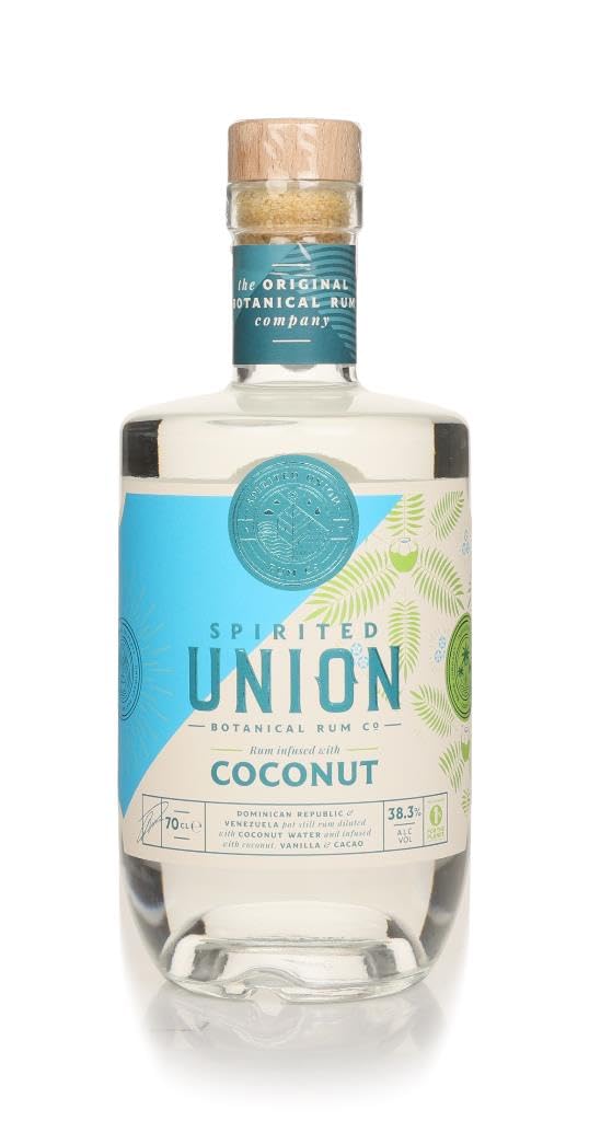 Spirited Union Organic Coconut Botanical Rum, 70 cl