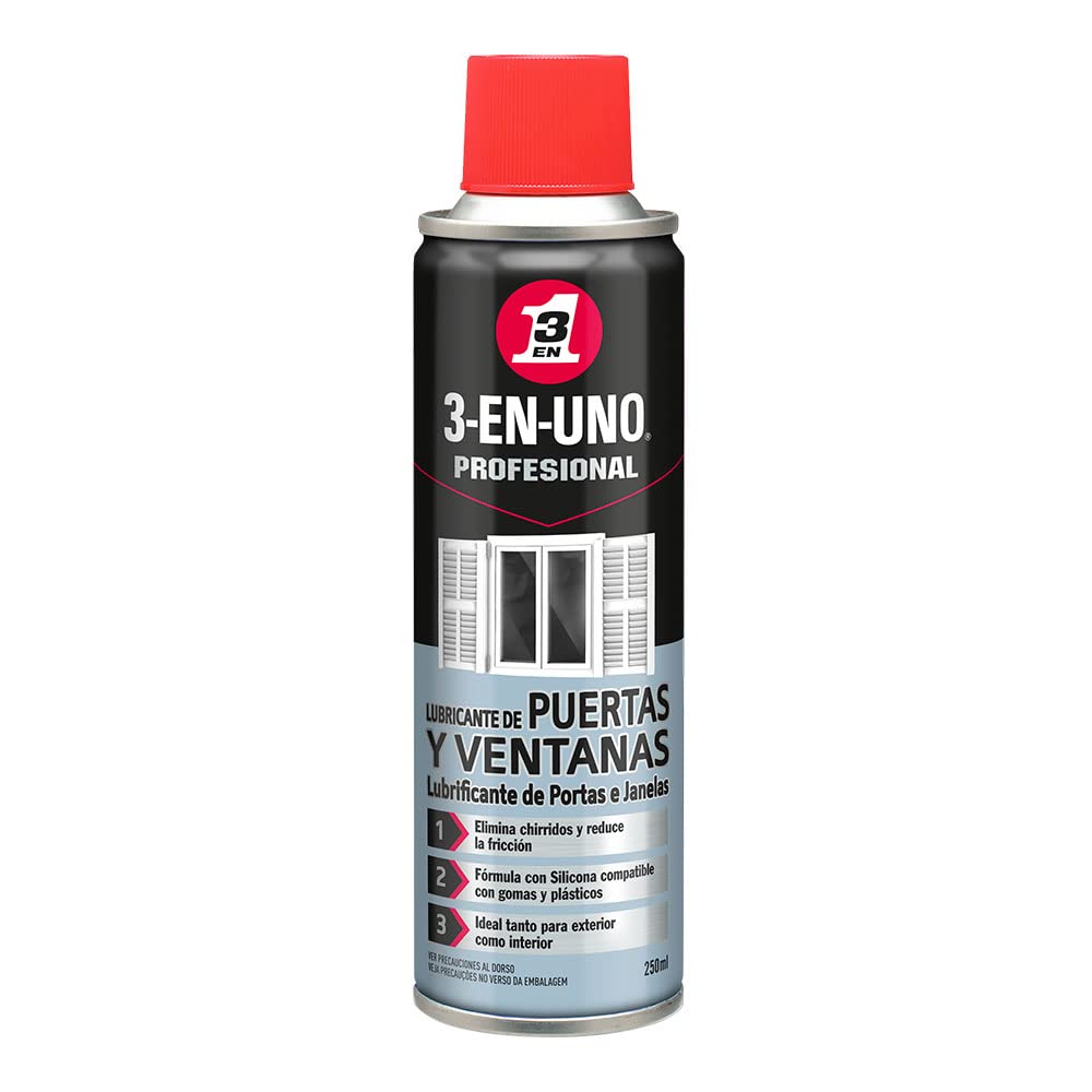 3 en 1 Lubricante Puertas y Ventanas 250ml 5032227344952
