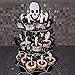 4E's Novelty 72 Pcs Plastic Halloween Skeleton Zombie Hand Cupcake Toppers - 5” Zombie Hands Cake Topper Cocktail Picks, Halloween Cupcake Picks, Party Supplies