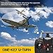 RC Plane Spitfire Fighter 2.4Ghz 4CH Remote Control Aircraft Ready to Fly for Adults Kids Airplane Radio Controlled Plane with Xpilot Stabilization System 761-12