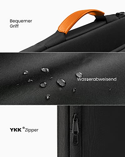 tomtoc 360° Business Laptoptasche für 2024 13-Zoll Microsoft Neu Surface Pro 11. Edition, Copilot+ PC, 13 Zoll Surface Pro 10/9/8/X mit Keyboard, 12,3 Zoll Surface Pro 7+/7/6/5/4/3/2/1 mit Type Cover