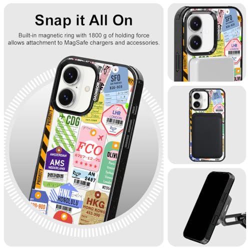 Coque iPhone 17 Incassable MOSNOVO Transparente anti-rayures Bouton Caméra