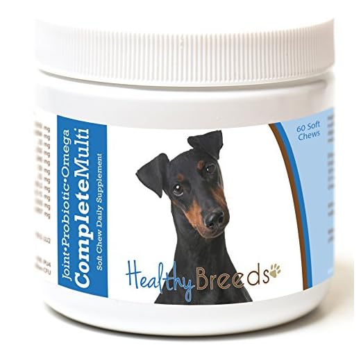 Healthy Breeds Manchester Terrier All in One Multivitamin Soft Chew 60 Count