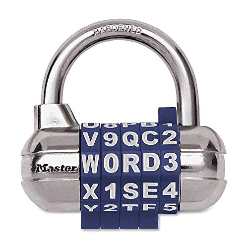 Master-Lock-1534D-Locker-Lock-Set-Your-Own-Word-Combination-Padlock-1-Pack-Assorted-colors