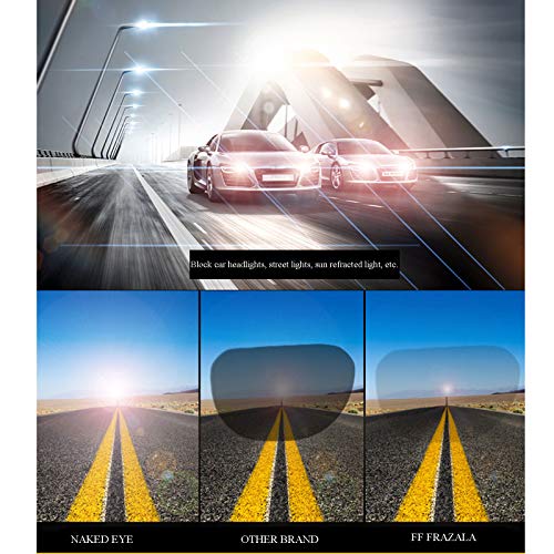 Image of Polarized Clip on Sunglasses Over Glasses for Men Women Flip Up Clip-on Shades for Driving Fishing