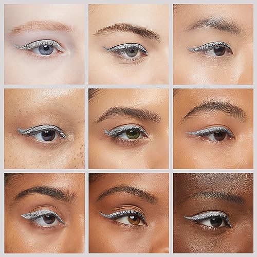 Wet n Wild Alice in Wonderland Liquid Eyeliner with Flexible Brush for Ultimate Precision Semi-Sheer Buidable Formula and Superfine Glitter Finish for Sparkling Eye Look Silly Nonsense Shade - Image 4