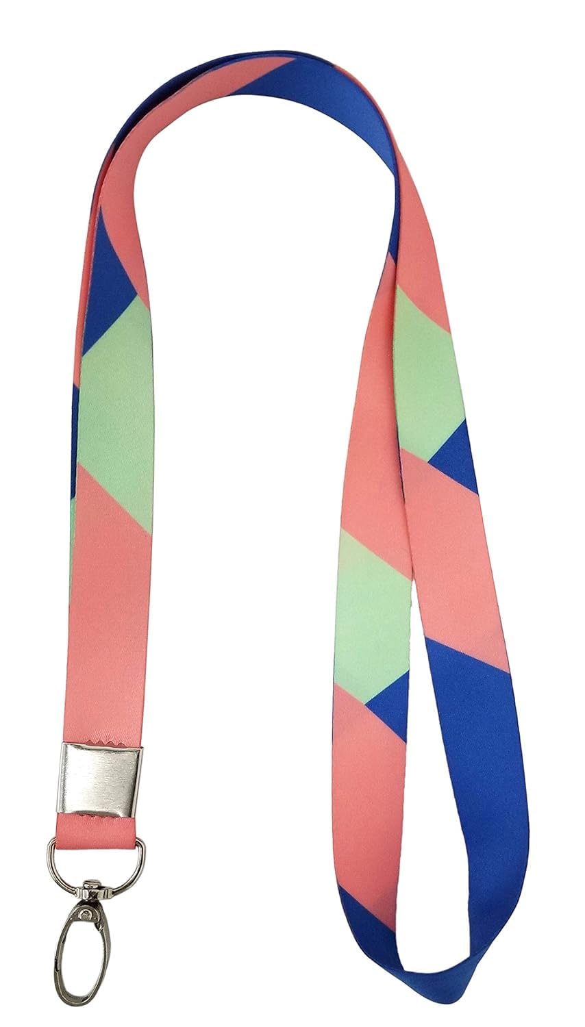 AccuPrints Pack of 2 Lanyard for ID Card or Identity Card for id Card Holder Badge for Office PVC yo yo retractors Cards Retractor lanyards Keys Unisex