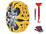 Queste Speciali Fascette Si Adattano A Tutti Gli Pneumatici Con Sezione Da 165 Fino A 275mm, Invernali, Estivi Ed All-Seasons. Il Kit Contiene 6 Fascette In Nylon Rinforzato Munite Di Ganci In Metallo. Si Consiglia Di Applicare 3 Fascette Ad Ogni Ruota Per Ottenere La Massima Trazione