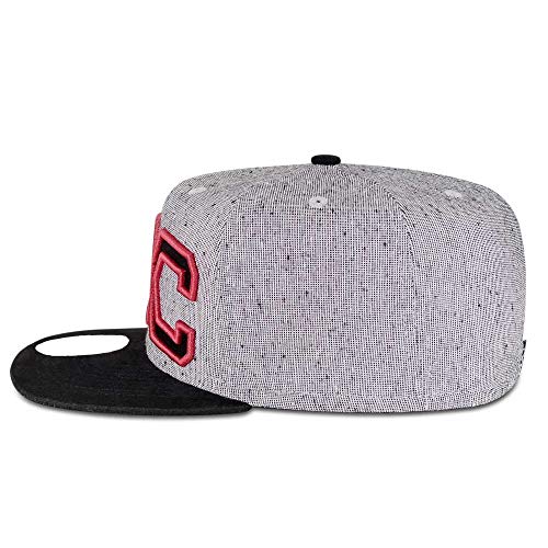 Boné MXC BRASIL Aba Reta Snapback Ajustável Tamanho:Único;Cor:Cinza
