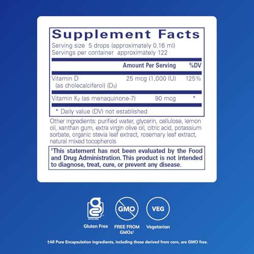 Pure Encapsulations EmulsiSorb K2/D3
