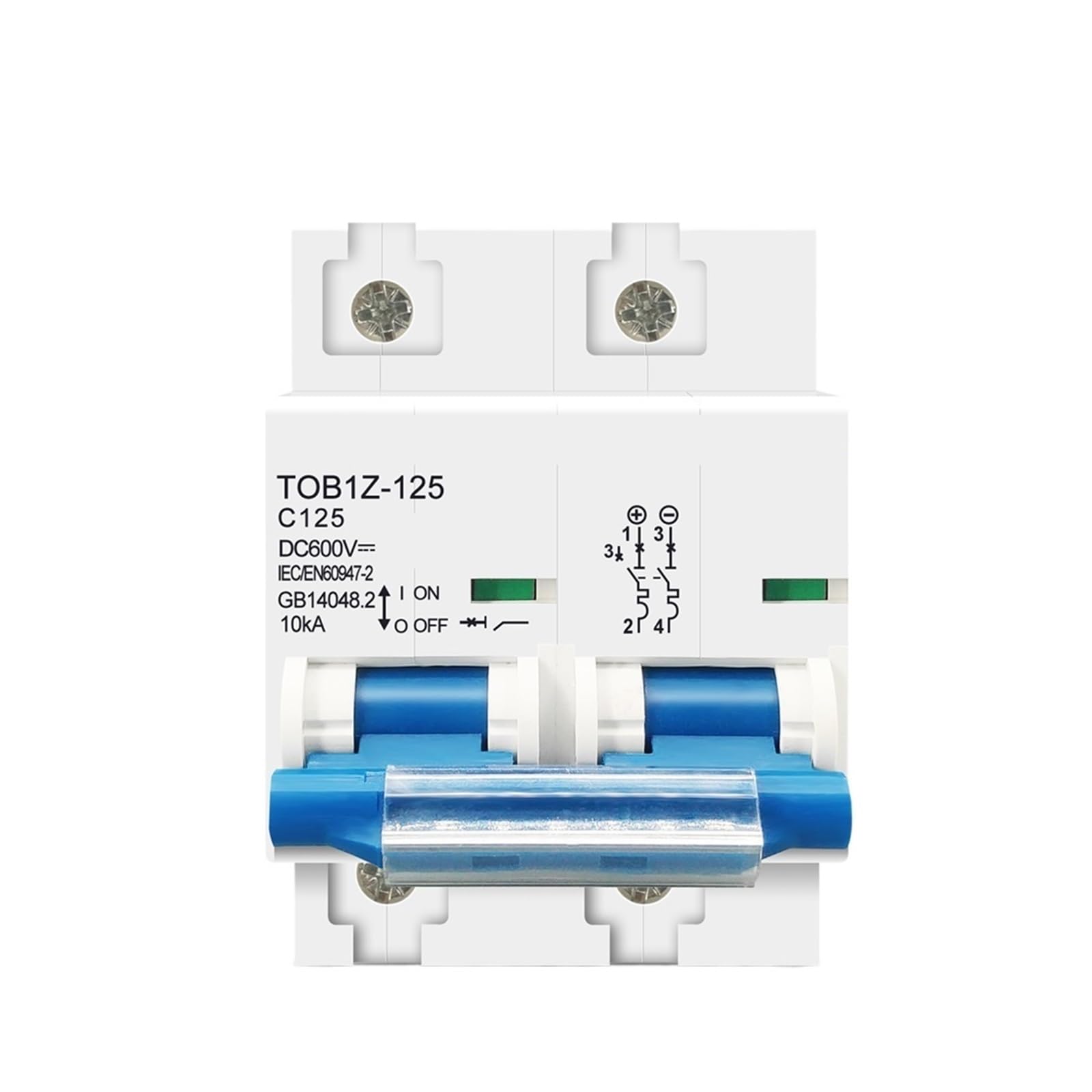 DC MCCB 125A 600V