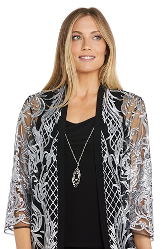Image of R&M Richards Women's Threaded Charm Sequin Set