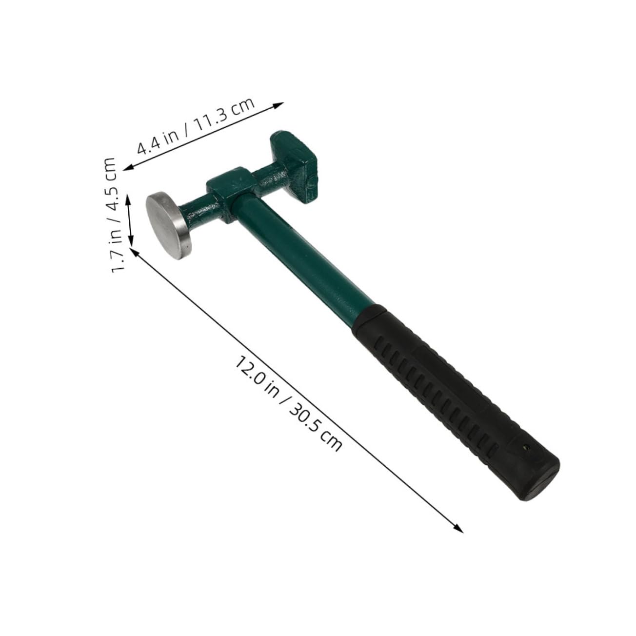 PRETYZOOM 2pcs Body Repair Tools Automotive Sheet Metal Hammer for Dent Removal Car Body Dolly Hammer Secure Grip