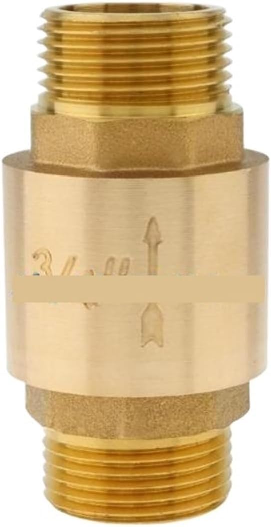 3/4 Inch Brass Check Valves Horizontal Backflow Prevention
