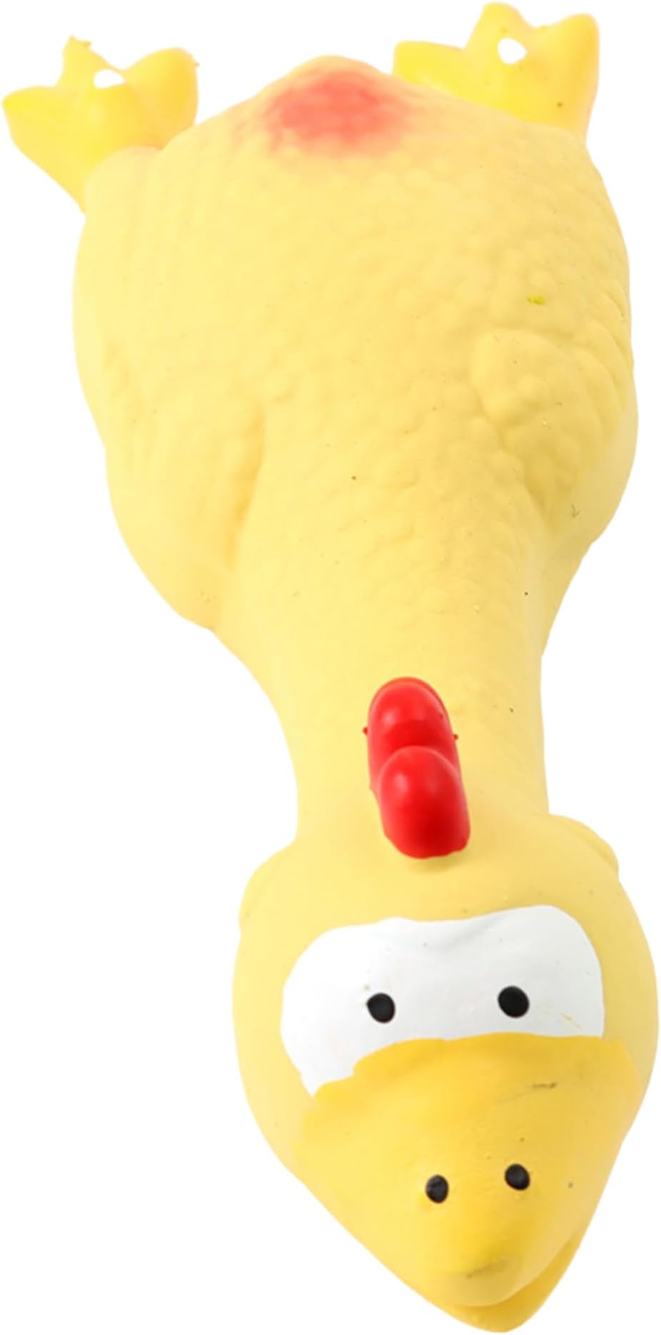 Foodie Puppies Natural Latex Rubber Squeaky Yellow Sleepy Lion Dog Toy | Small Dogs & Puppy | Durable, Animal Design, Fetch & Chew Safe Play Toy | Reduce Separation Anxiety