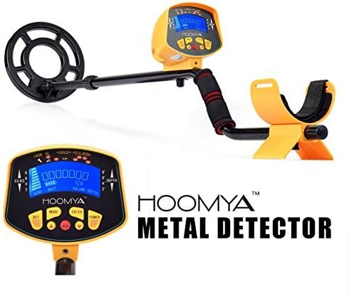 Huya Force Metal Detector 'Treasure Hunter' MD-3010II - 8.2 Inch Water Resistant Coil, LCD Display, Detects All Metals, Adjustable Stem