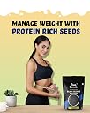 True Elements Black Sesame Seeds 250g - Til for Eating | Natural Black Gingelly Oil Seed | Indian Spices for Everyday Essentials | Kaale Til for Weight Loss | Nutrient Rich Black Seeds gallery image