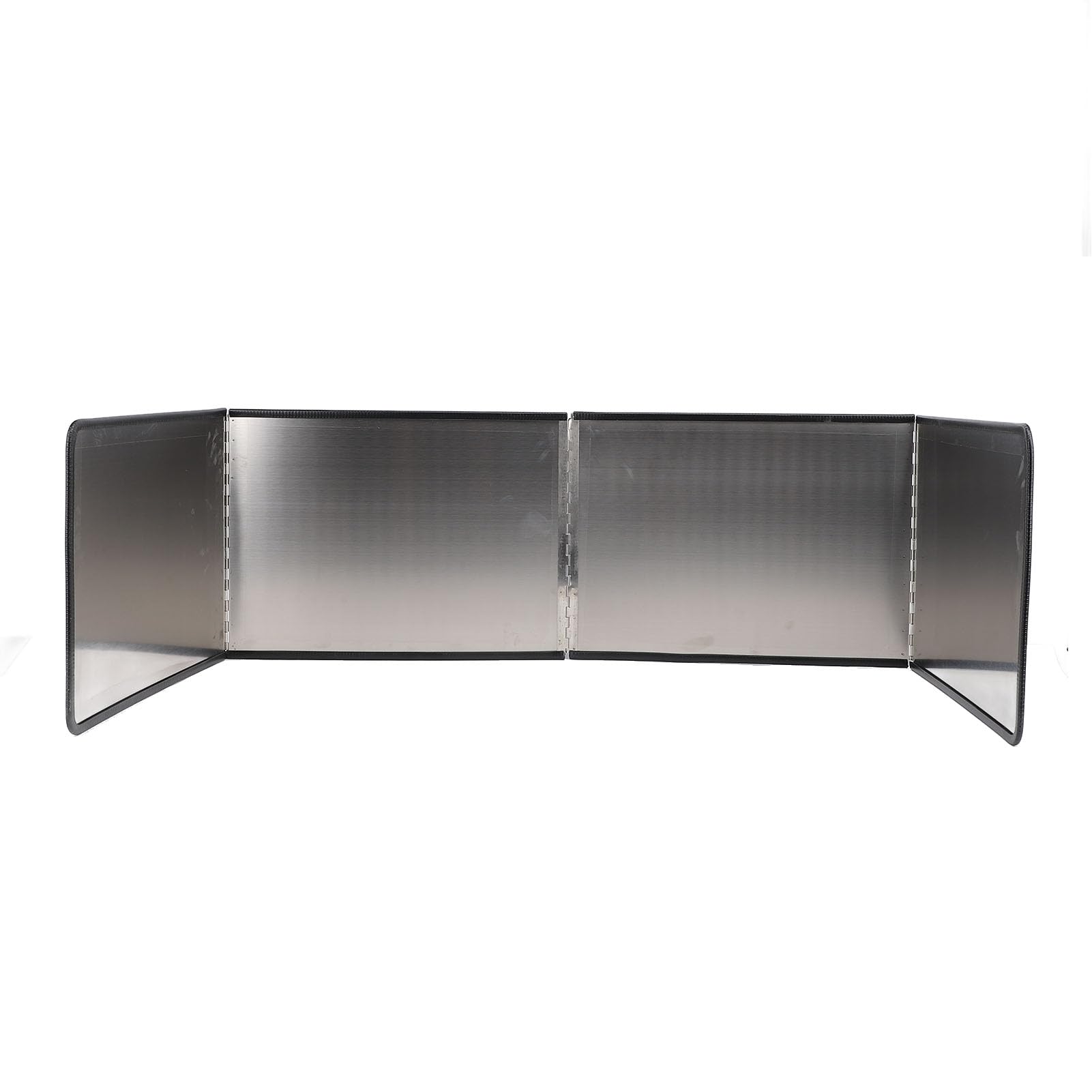 Protector contra Salpicaduras de Aceite, Protector contra Salpicaduras de Cocina Antiadherente de Acero Inoxidable de 4 Lados para Freír en Casa, 80cm (30x80x40cm/11,8x31,5x15,7 pulgadas)