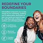 IntimateRose Vibrating Pelvic Wand, Pelvic Floor Muscle Trigger Point Massager, Perineal Massage Tool for Pelvic Physical Therapy & Pain Relief, BPA-Free, Latex-Free (Vibration) - Image 4