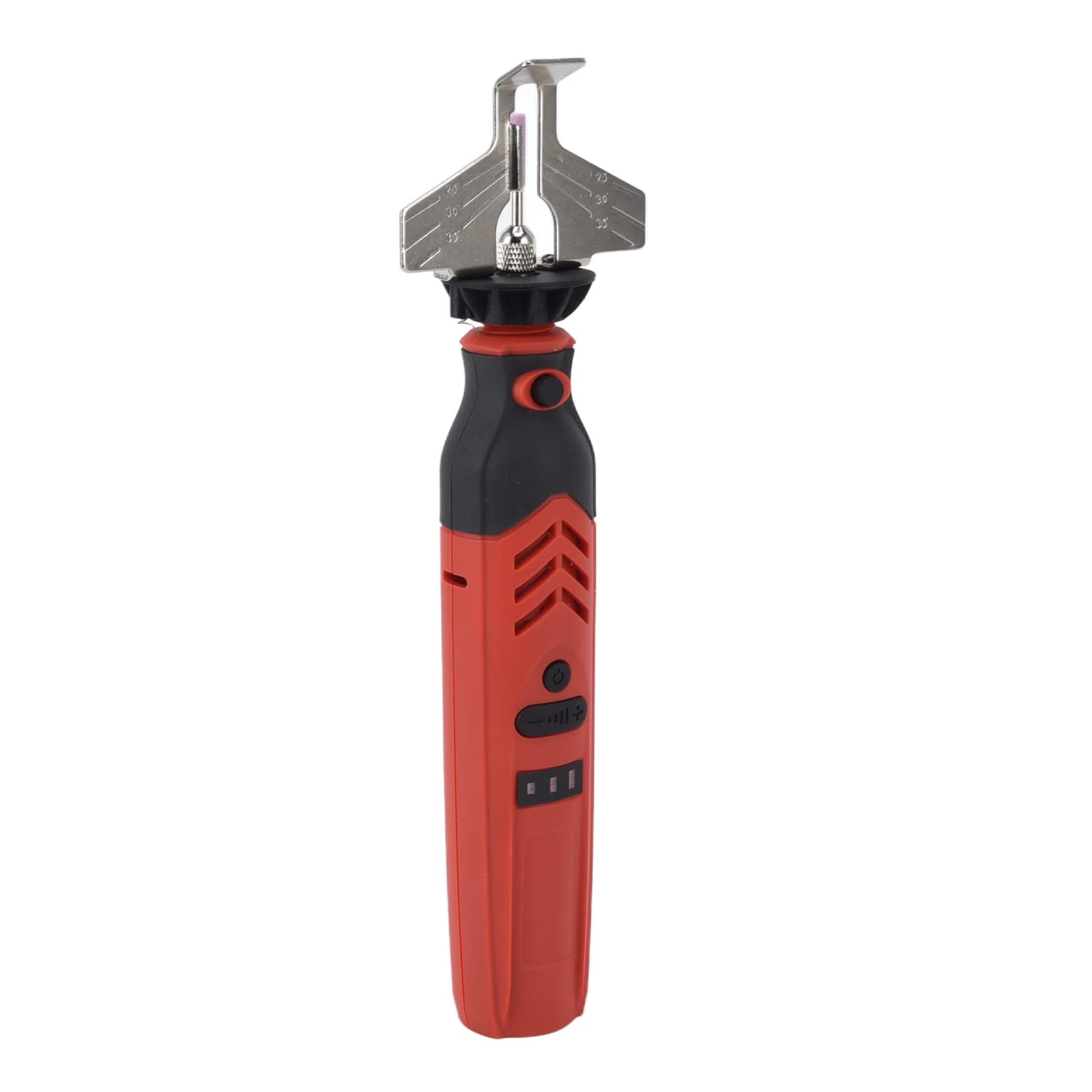 Afilador de Motosierra, Afilador de Motosierra Inalámbrico DC3.6V Kit de Afilador de Sierra Inalámbrico Kit de Afilado de Motosierra de Mano Juego de Herramientas de Afilado de
