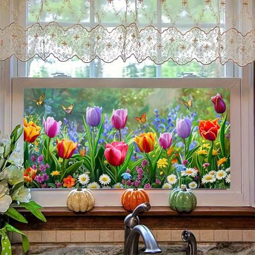 Película para ventana decorativa HOMETITUTE 39.3x17.7 pulgadas miniatura 6