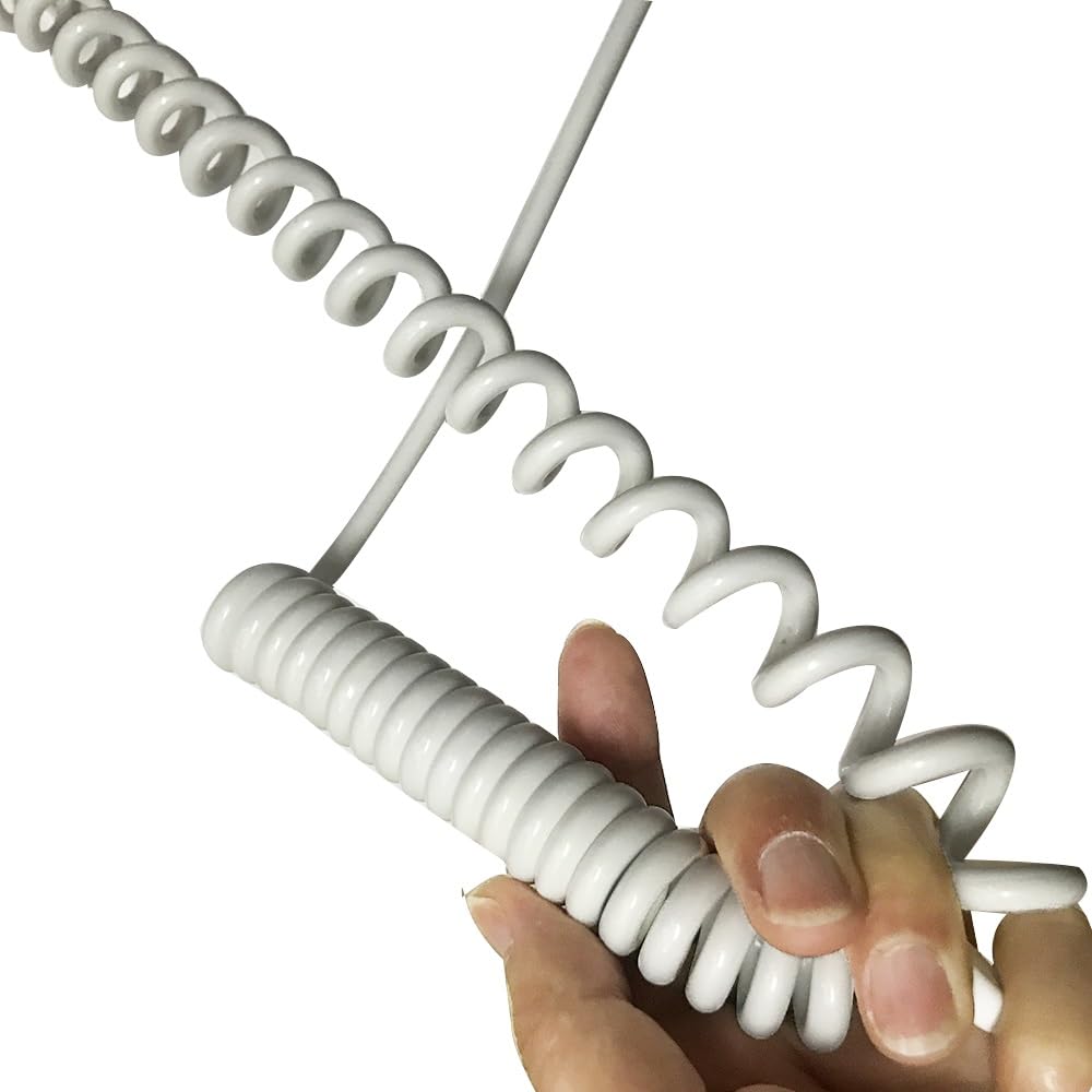 Espiral enrollada Cable elástico helicoidal for muelle de placa trasera, 3 metros, 9 núcleos, 0,2 mm, cuadrado, for elevación hidráulica, cable elástico en espiral Alambre de tensión