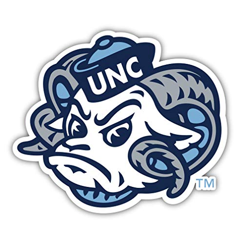 Imán decorativo vinilo 4 pulgadas UNC Tar Heels