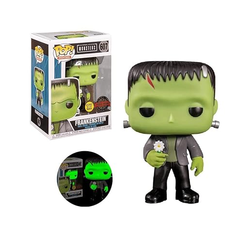 Funko Pop! Universal Monsters Frankenstein Exclusive Glow In The Dark Gitd