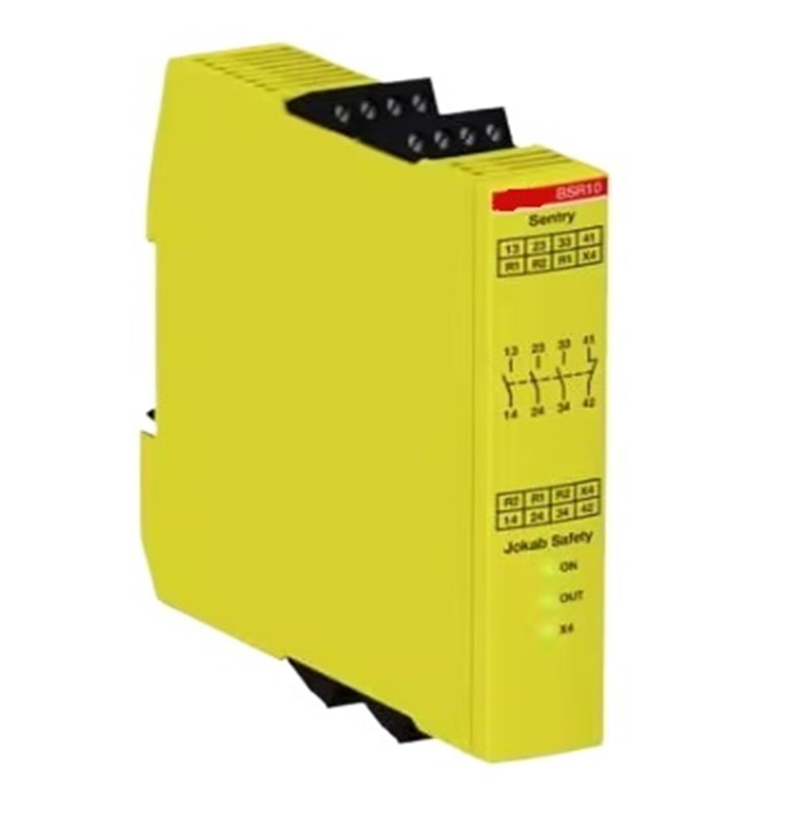 Relais BSR10 24VDC 2TLA010040R0000 de sécurité basse tension pour circuits industriels