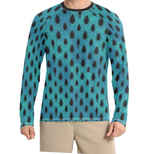 Camisas de natación UPF 50+ Wudan para hombre con secado rápido aire libre