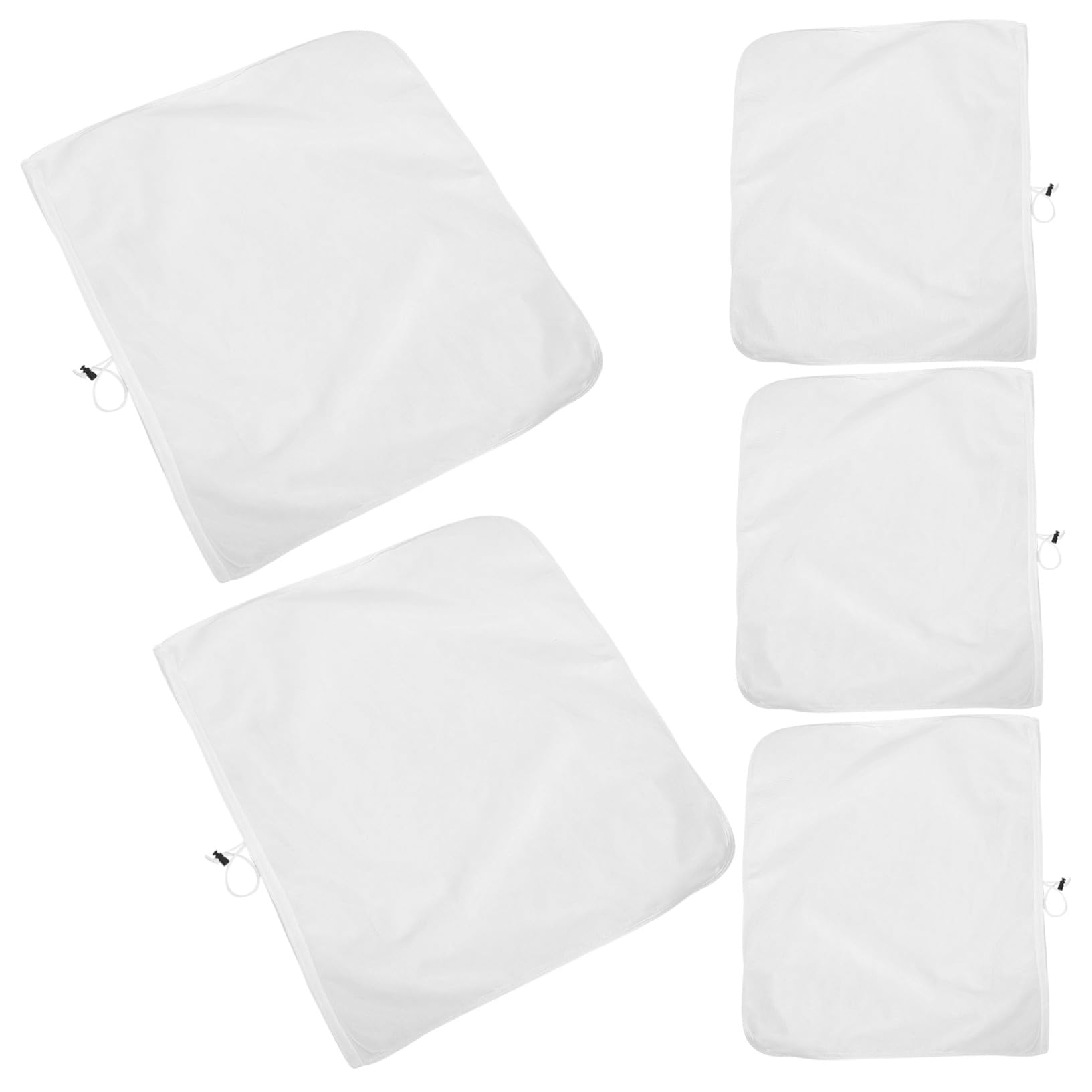 5 Piezas Bolsa Filtro Reutilizable para Leche Vegetal y Cerveza Malla Fina de Resistente Colador Multiusos para Jugos y Té para Uso Doméstico