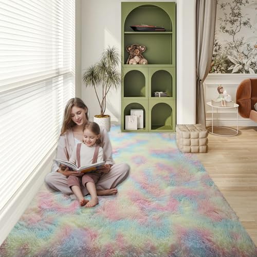 Tapis salon design moderne 110x160 cm multicolore pour chambre - 8