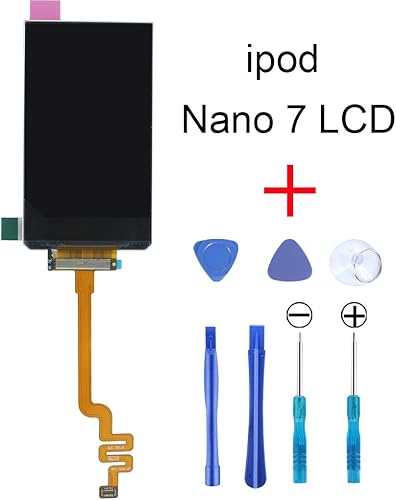 GRUTTI Sostituzione Schermo LCD iPod Nano Generazione  digitalizzatore Touch  con Kit Attrezzi con Adesivo