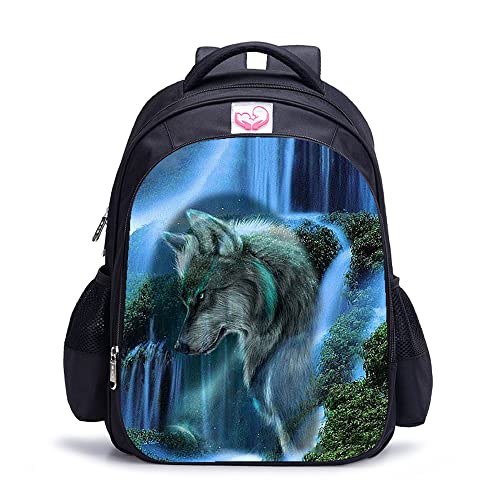 Sac à dos enfant loup pour les loisirs et les sorties nature