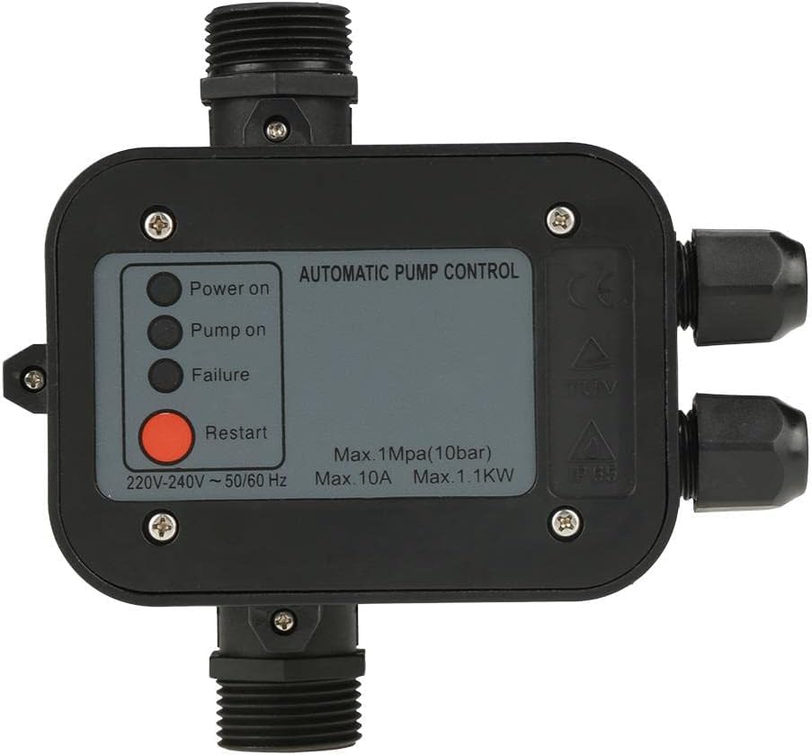 Image of JES Auto Pump Controller Switch - Automatic Water Pump Control Device - Multicolour - For Domestic & Industrial Use - JES Pump Controller Switch