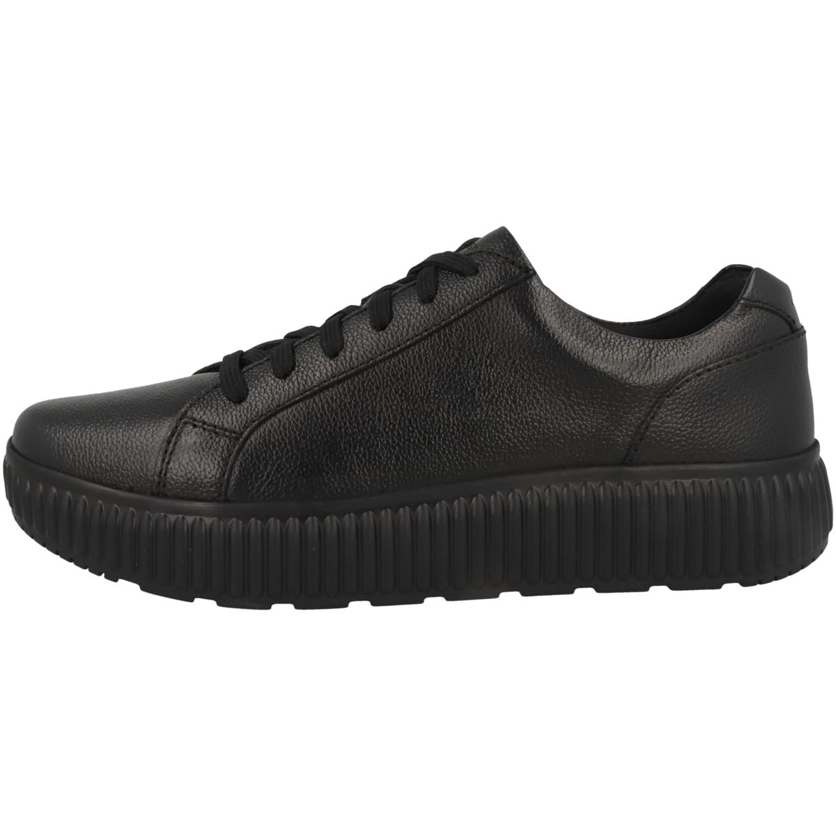 Geox Women's D Graisy ASneaker, Black, 3 UK