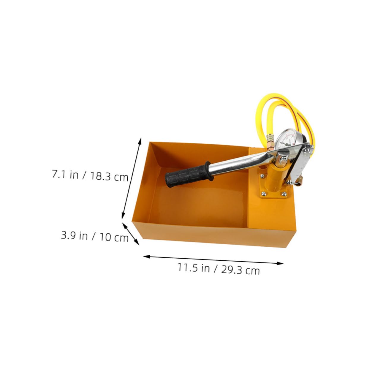 Pompa di Pressione Manuale 25kg in Alluminio per Acqua