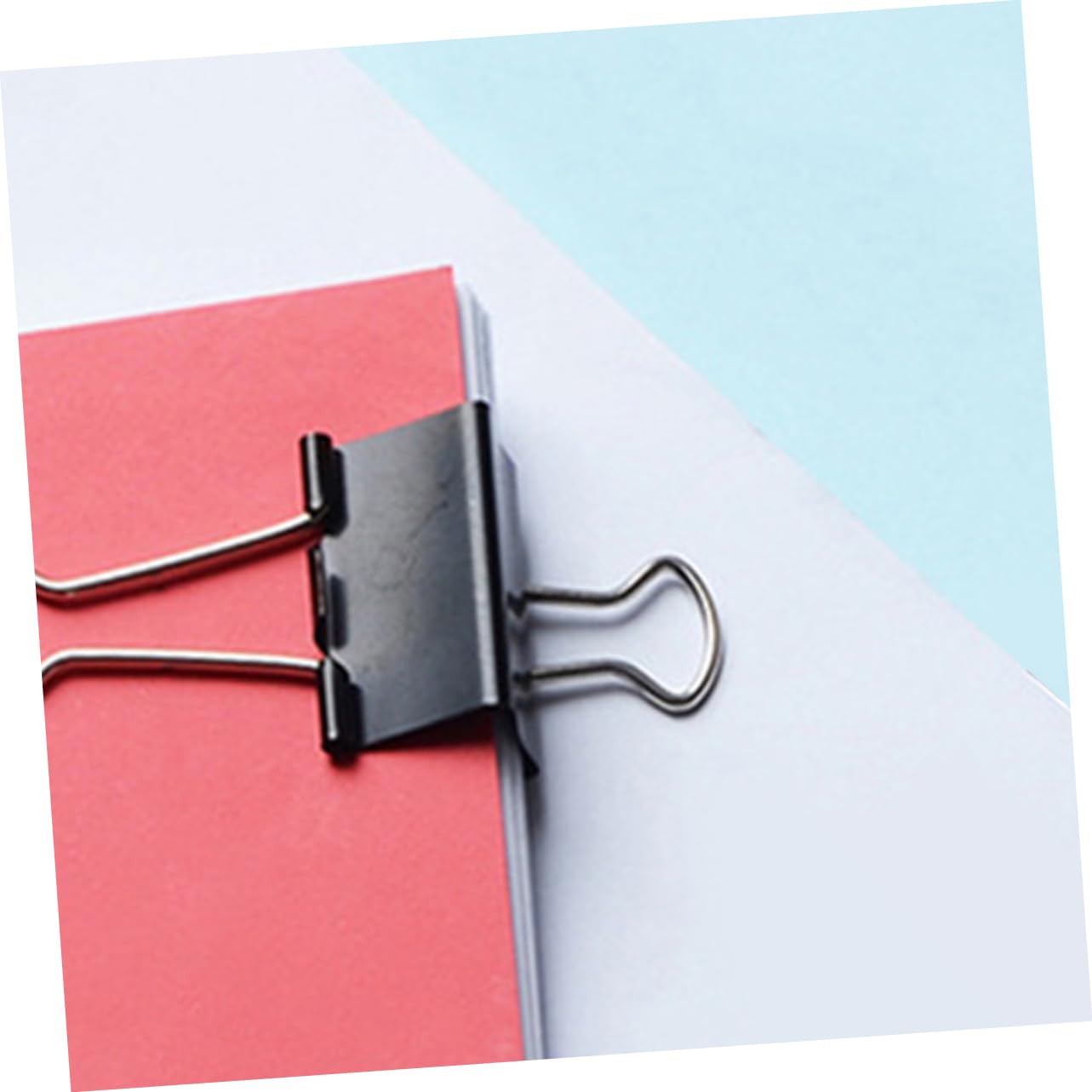 60pezzi Binder Clips Neri Resistente Per Documenti Fermacarte e Sigilli Snack Clip Per Ufficio e Casa Per Gestire Documenti e Conservare Alimenti Freschi