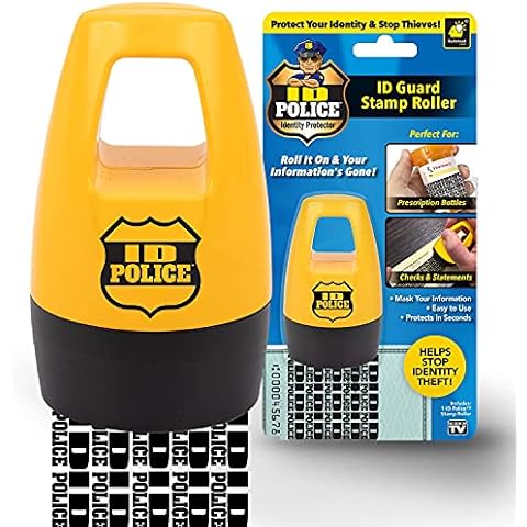 ID Police Identity Theft Protection Roller Stamp Cover