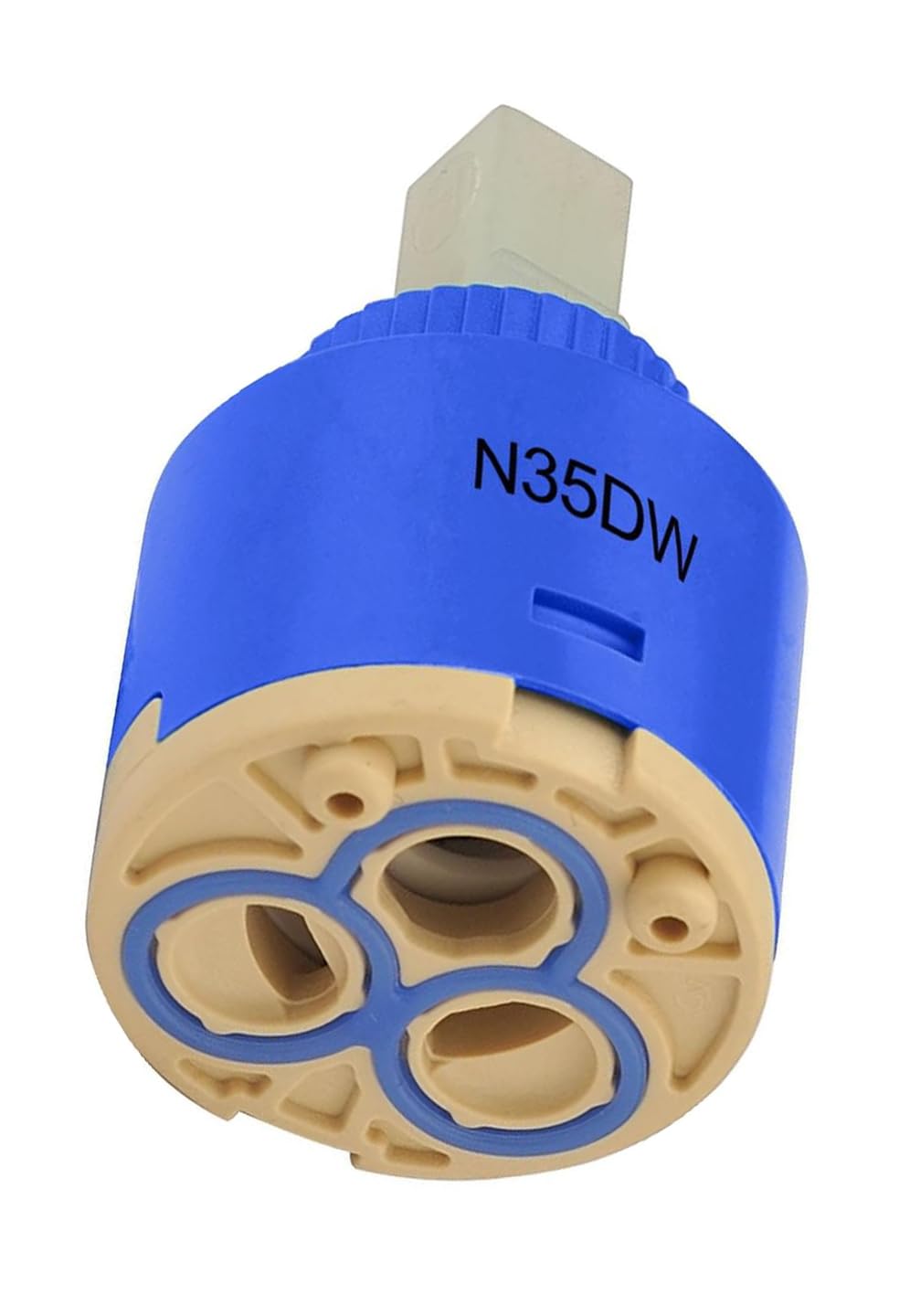 35mm Tap Cartridge Certification Ceramic Faucet Cartridge Mix Tap Inner Cartridge Replacement for Single Lever Tap Monobloc Bathroom or Kitchen Mixer Taps - Image 3