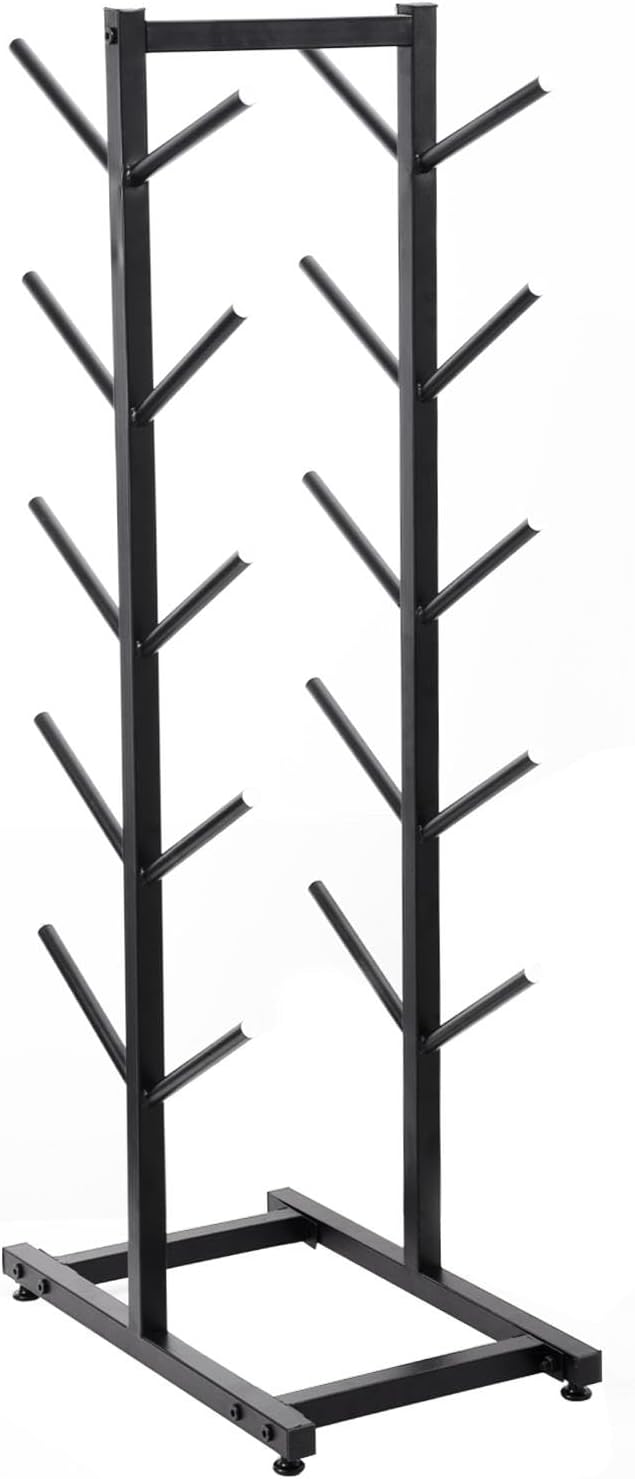 Skateboard Rack,Freestanding Skate Board Stand Organizer - 5-Tiers Storage Holder Snowboard Organize for Garage, Shop, Home, Living Room