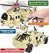 Army Toys for Boys [2 Pack] | Military Toys Friction Powered With Lights & Sounds | Includes Helicopter and Tank