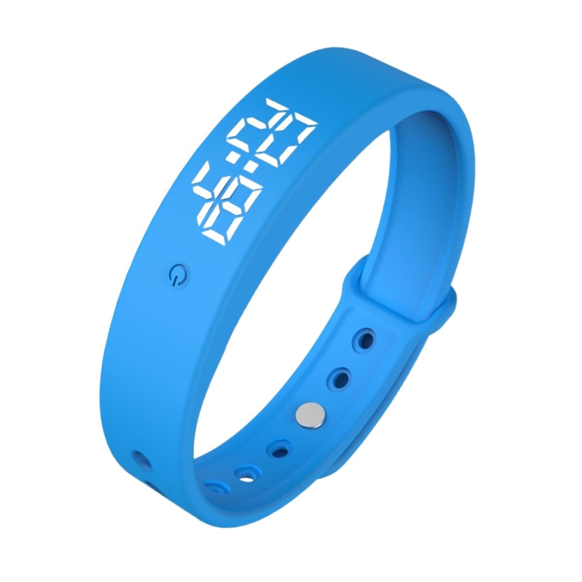 Heavy Sleeper Vibrating Alarm Wristband Silent Clock Watch for Deaf Deep